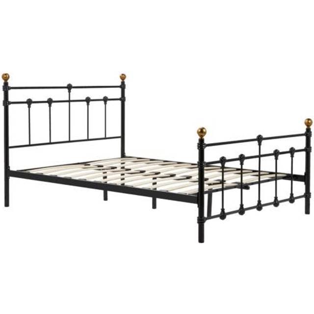 Birlea Atlas Metal Bed Frame - Brass