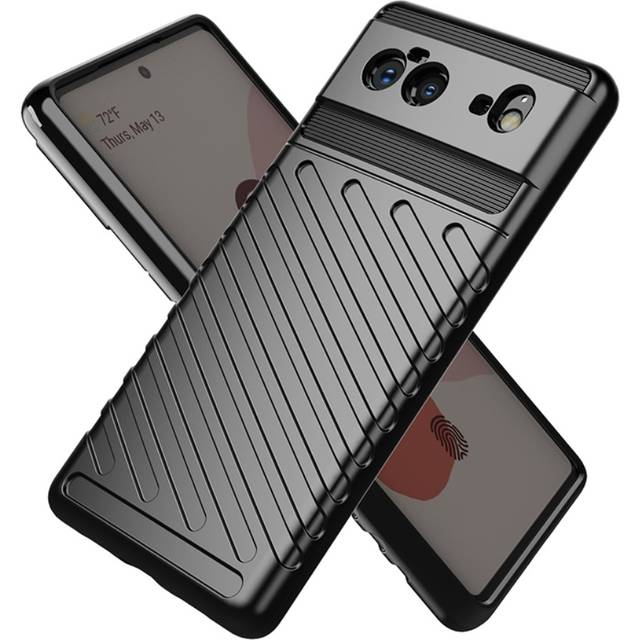 Thunder Twill Texture Skal Google Pixel 6 - Svart