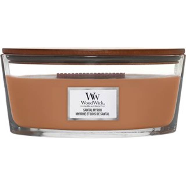 WoodWick Rumsdofter Doftljus Ellipse Santal Myrrh 453 g (861,00 kr / 1 kg)