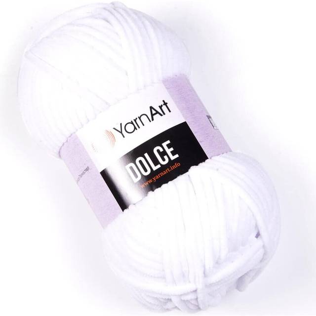 Yarn Art Dolce Yarn 100% MicroPolyester Velvet Blanket Amigurumi Super Bulky :6 Baby Chenille Yarn 1 Skein  753-WATER Green