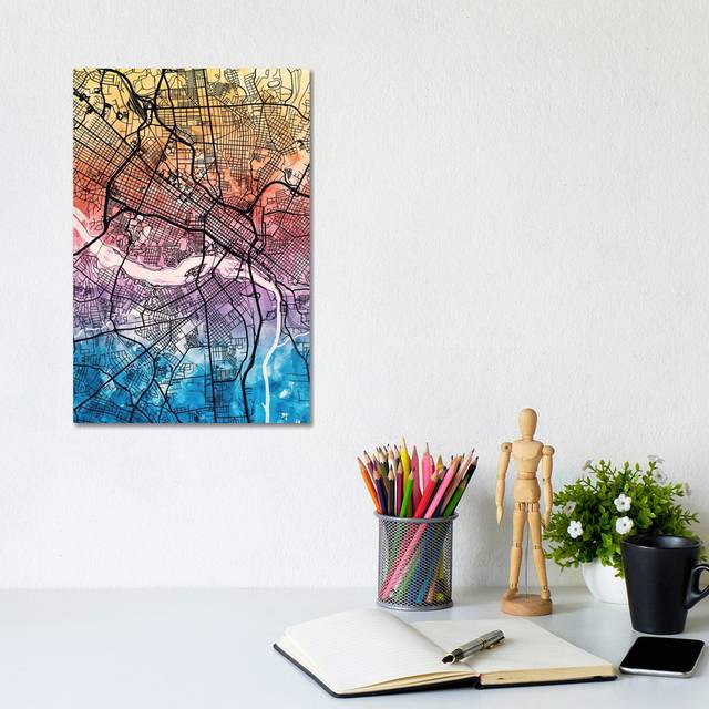 Give U Flowers by Mia Charro - Wrapped Canvas Art Prints (20.32 cm H x 30.48 cm W)