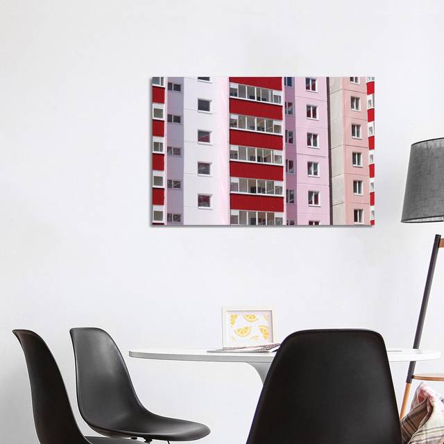 Inner City by Honeymoon Hotel - Wrapped Canvas Painting (101.6 cm H x 66.04 cm W x 3.175 cm D)