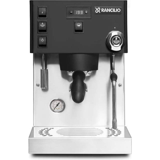 Rancilio Silvia Pro X dual boiler Espressomaskin - för hem, Black/Svart