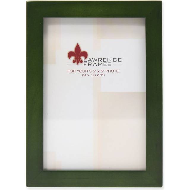 Lawrence Frames Collection Wood Standard Gallery  3.5 by 5-Inch  Green