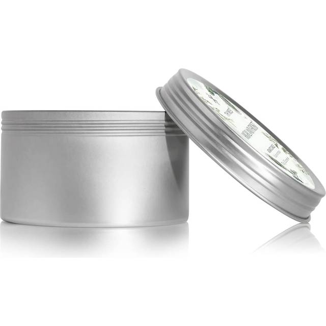 Thymes Highland Frost Travel Tin Candle - Petite Scented Candle with Sage  Eucalyptus  & Cypress Needle Home Fragrance - Silver Candle (2.5 oz)