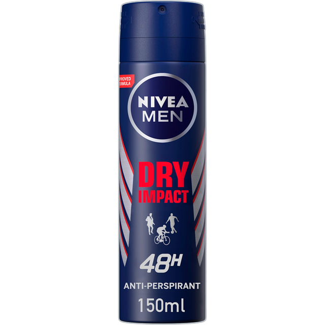 Nivea For Men Deodorant Dry Impact 150ml