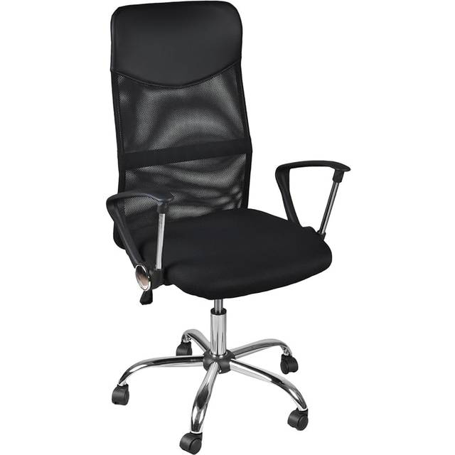 Iso Trade-märkesstolar Office stol passar perfekt Desk Mesh Net design Colour Black #2727