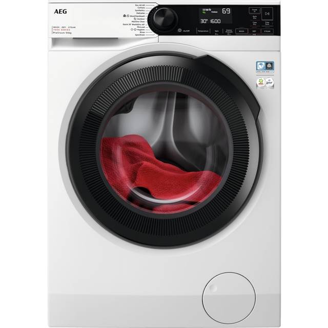 AEG LWR7496O4B 7000 Series 9/6kg 1600rpm Washer Dryer - White