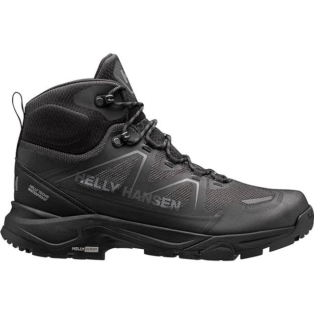 Helly Hansen Cascade Mid HT Men's WP Hiking Boots, UK 11.5 Black/Grey