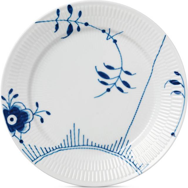 Blue Fluted Mega Tallrik Ø27cm