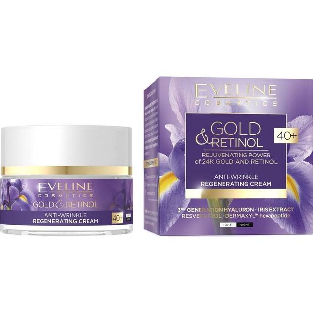 Eveline Gold Retinol Anti Wrinkle Regenerating Cream 40 Plus 50ml