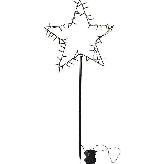 Star Trading Spiky Black Julestjerne 92cm