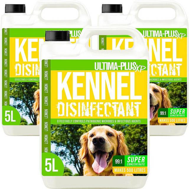 Ultima Plus XP Lemon Fragrance Kennel Kleen Cleaner 15L - Yellow