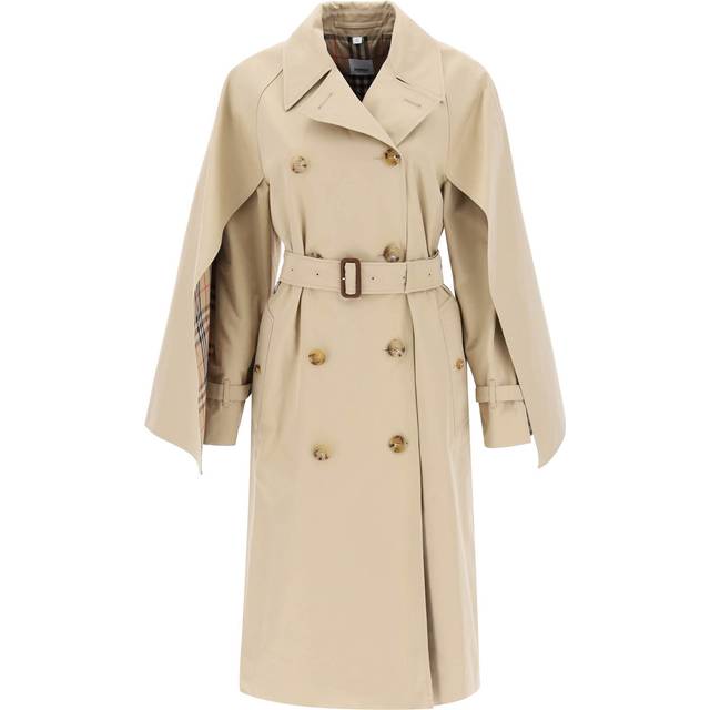 Burberry, Trench Coats, female, Beige, 2XS, Beige Trench Coat Aw24 Style