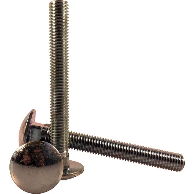 Sirius Coach Bolts and Nut Zinc Plated M8 75mm Pack of 1
