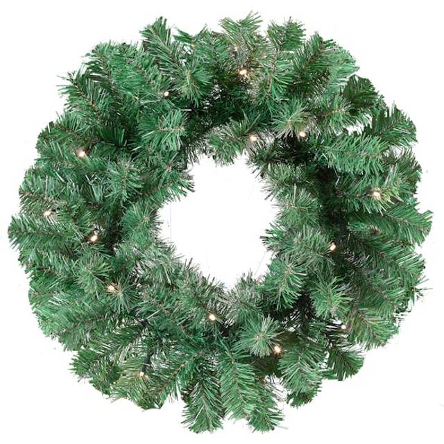 Nordic Winter Fir Wreath Green Julepynt 45cm