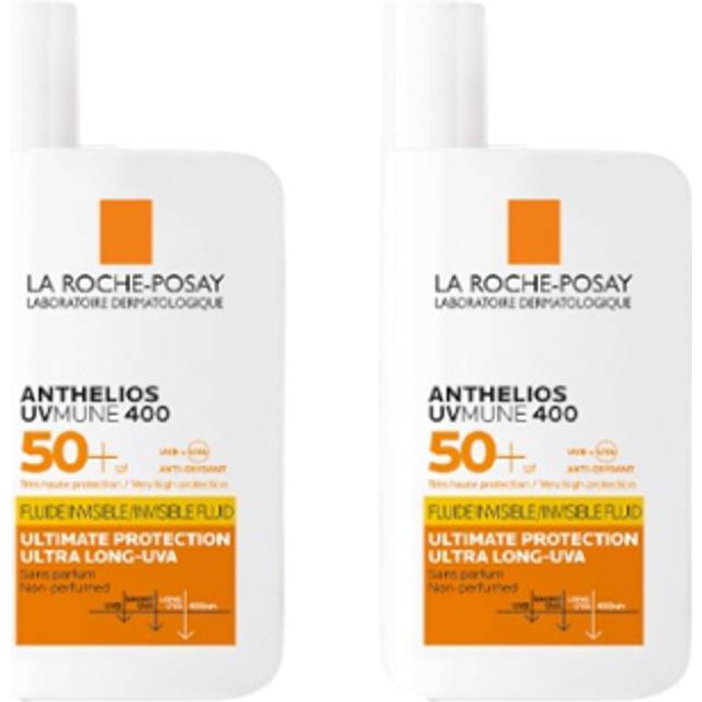 La Roche Posay Anthelios UVmune 400 Invisible Fluid SPF50+ - 50ml (2ea) Set