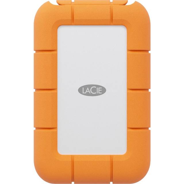 LaCie Rugged Mini - SSD - 2 TB - extern (bärbar) (USB-C-kontaktanslutning) - med Seagate Rescue Data Recovery