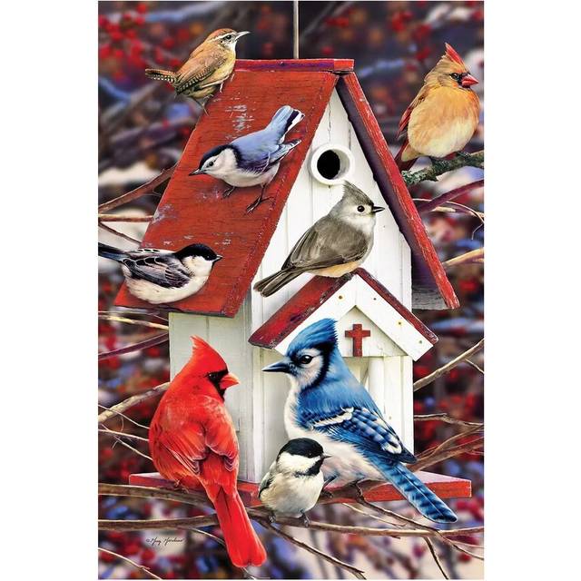 Church Birdhouse by Greg & Company - Wrapped Canvas Photograph (20.32 cm H x 30.48 cm W)