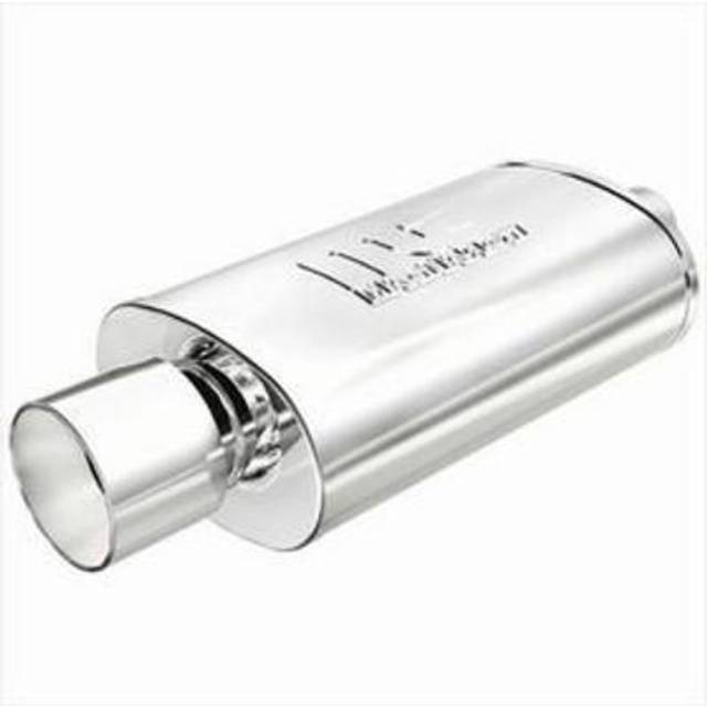 MagnaFlow Street Oval Straight-Through Performance Muffler with Tip