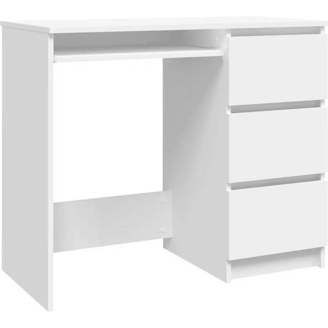 Brayden Studio Raeburn Desk Black 76cm H X 45cm W X 90cm D