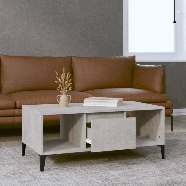 Argos Coffee Table with Storage - Grey (36.5cm H X 90cm W X 50cm D)