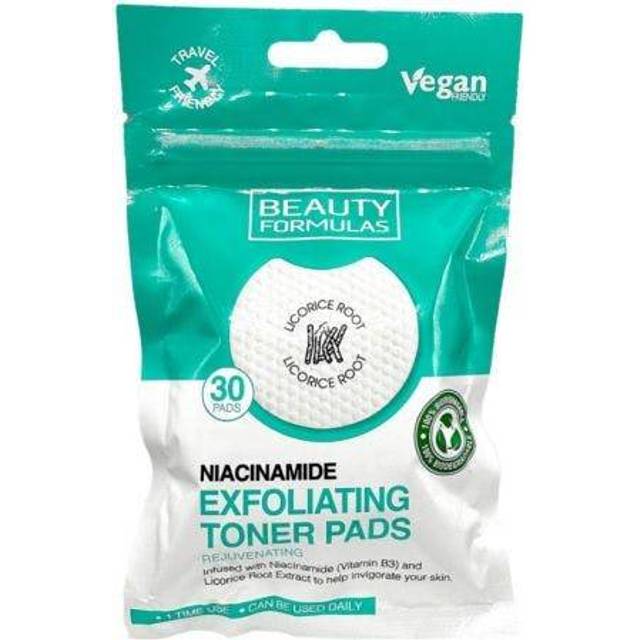 Beauty Formulas Niacinamide Exfoliating Toner Pads 30 pcs