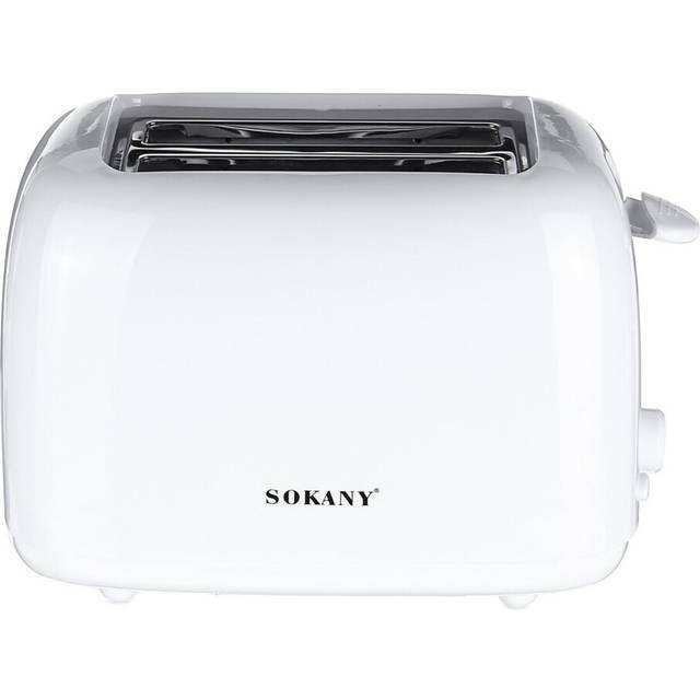 700W Automatic 2 Piece Toaster Breakfast Sandwich Bread Maker Machine 6 speed Baking