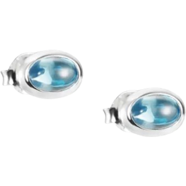 Efva Attling Love Bead Ear - Topaz ONE SIZE - SILVER