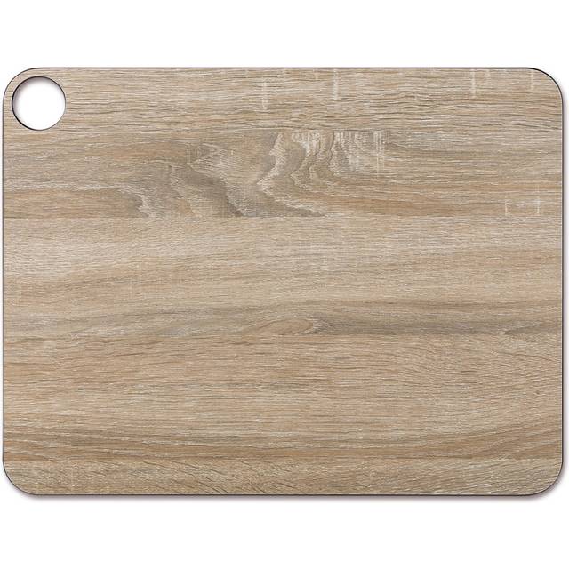 Arcos Cutting Board-Resin and Cellulose Fibre 42.7 x 32.7 cm (16.81 x 12.87 Inch) and 6.5 mm (0.26 Inch) Thickness-Brown Colour  Stainless Steel ands
