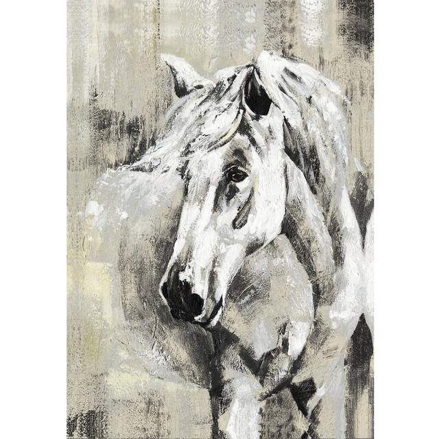 Horse - Wrapped Canvas Art Prints (30cm H x 20cm W)