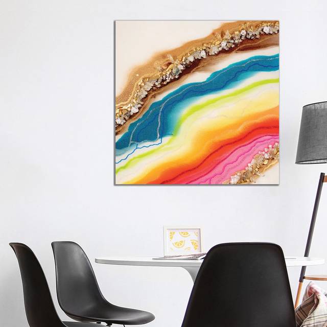 Perfume De Sirena II by Goga Studio - Wrapped Canvas Graphic Art (93.98cm H x 93.98cm W x 1.91cm D)