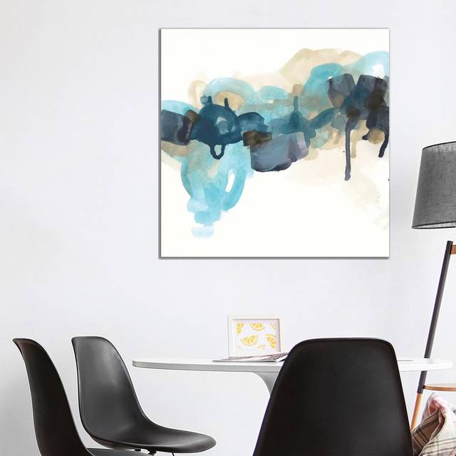 Circular Surf II by June Erica Vess - Gallery-Wrapped Canvas Giclée (93.98cm H x 93.98cm W x 1.905cm D)