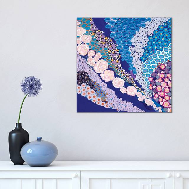 Floating Garden by Berit Bredahl Nielsen - Wrapped Canvas Graphic Art (45.72 cm H x 45.72 cm W x 1.91 cm D)