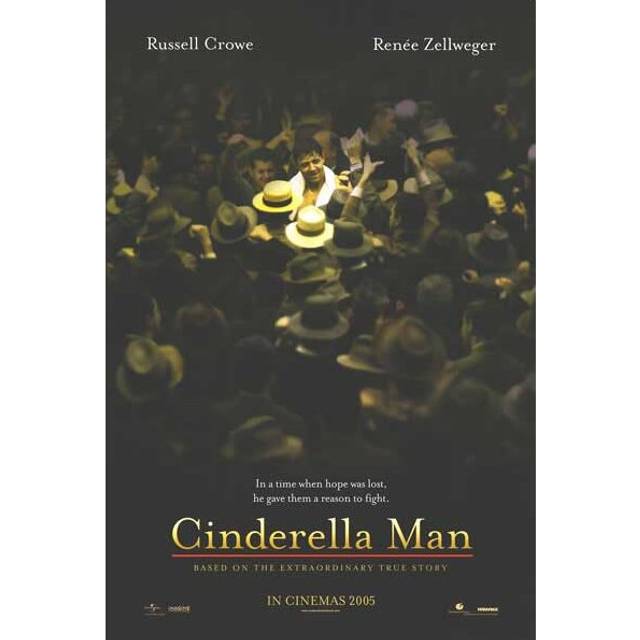 Cinderella Man Original Movie Poster - Double Sided Advance