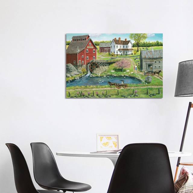 Granger's Mill by Bob Fair - Wrapped Canvas Art Prints (101.6 cm H x 66.04 cm W x 3.175 cm D)