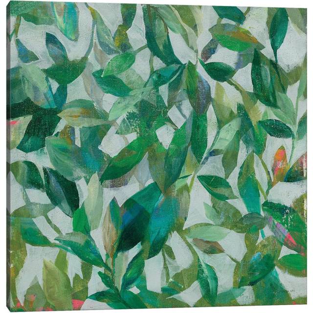 Kitchen Floursack Pattern IVA by Danhui Nai - Wrapped Canvas Art Prints (30.48 cm H x 30.48 cm W)