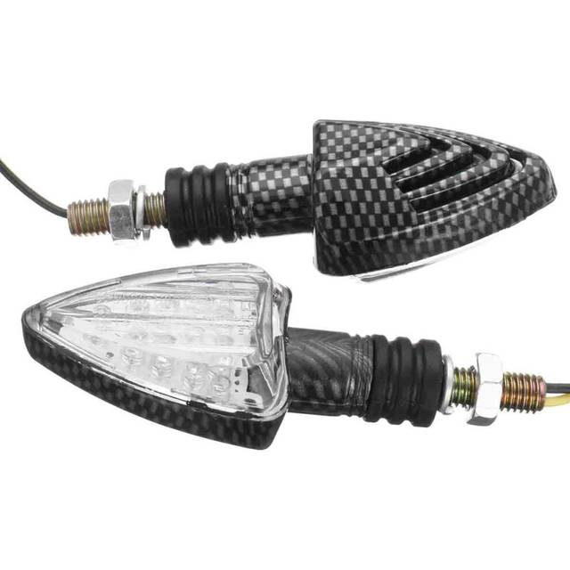 LED Motorcycle Bulb Turn Signal Lights Indicator Amber Blinker Light Lamp