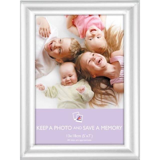 Picture Frame - Silver Rounded 5x7