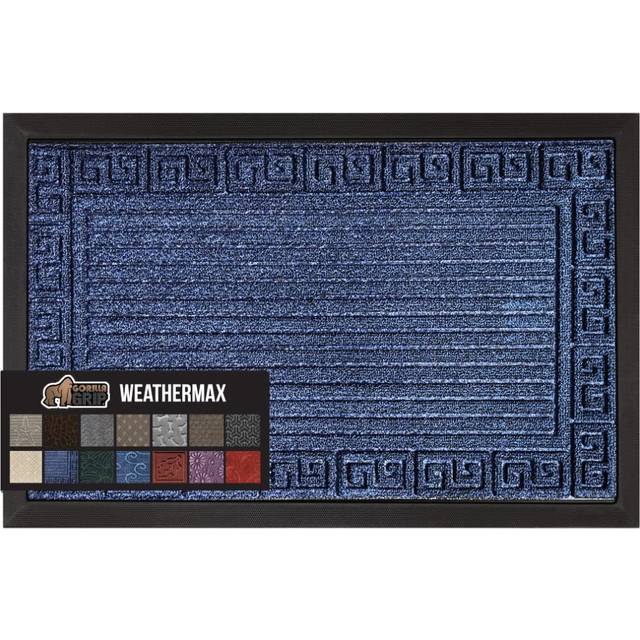 Gorilla Grip All-Season WeatherMax Doormat  23x35  Durable Natural Rub