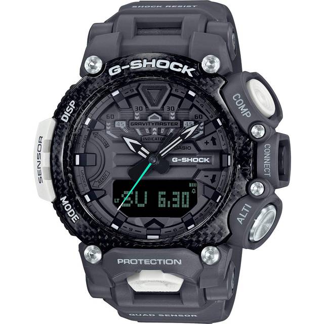 CASIO G-Shock Gravitymaster 'Black' GR-B200RAF-8A-PERSON - GRAY - Free