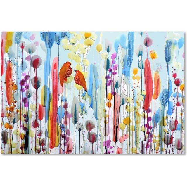 Trademark Fine Art Sylvie Demers Animals Canvas Art  12x19