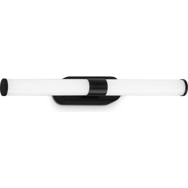 BRILONER – LED-spegellampa badrum, vägglampa, vägglampa, IP44, neutral vit ljusfärg, 7 W, svart, 40 cm