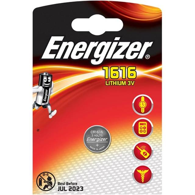 Energizer CR1616 55 mAh 3 V Lithium Battery