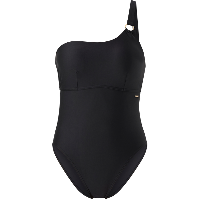 Speedo - Baddräkt Womens Shaping Asymmetric 1 Piece - Svart
