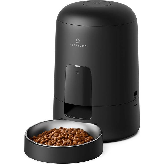 PETLIBRO Automatic Cat Feeder, Cat Food Dispenser Battery-Operated with 180-Day Battery Life, AIR Timed Pet Feeder for Cat & Dog, 2L Auto Cat Feeder