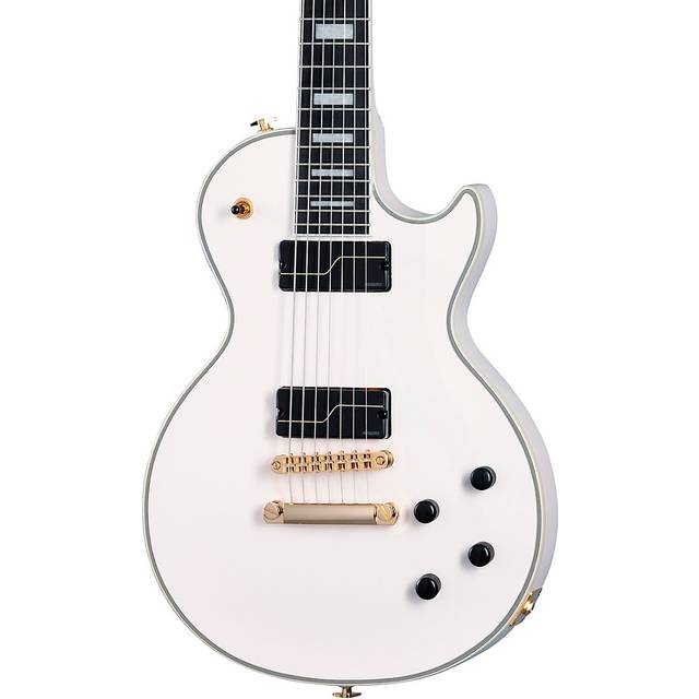 Epiphone Matt Heafy Origins Les Paul Custom 7-String Bone White