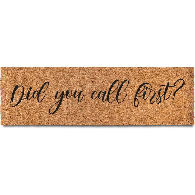Did You Call First Large Doormat Outdoor 50x15 Inch  Funny Doormat  Did You Call First Doormat  Oversized Door Mat  Large Front Door Mat Outdoor  Did