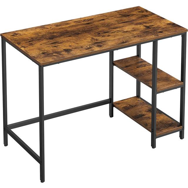 SONGMICS Vasagle Computer Desk For Office - Vintage Brown And Black, Multi