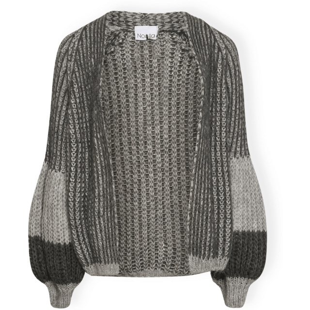 Noella - Cardigan - Liana Knit Cardigan - Grey Melange Mix